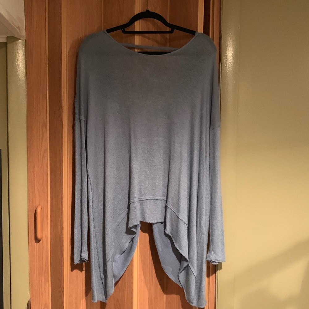Free People Twisted Open Back Sweater